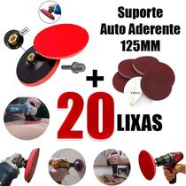 Suporte Para Esmerilhadeira Furadeira e Boina+20 Discos Lixa