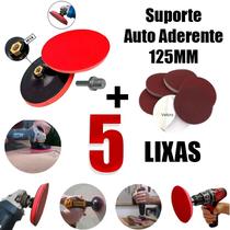 Suporte Para Esmerilhadeira Furadeira e Boina+5 Discos Lixa