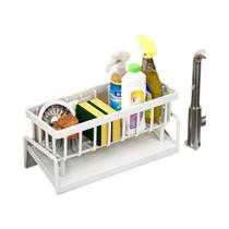 Suporte Para Esponja De Cozinha Em ABS Durável, Prateleira De Armazenamento Montada Na Parede Com