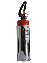 Suporte Para Extintor Em Aço Inox Pqs (Pó Químico ) 6Kg - Guardiã