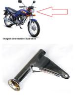 Suporte Para Farol Cromado Honda Cg 125 Titan até 99 LD 0120