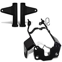 Suporte Para Farol E Aranha Do Farol Cbx 250 Twister Preto