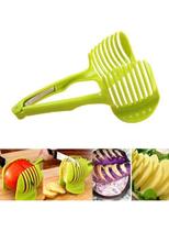 Suporte para fatiar tomates, legumes e frutas.