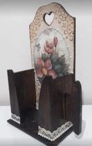 Suporte para ferro de passar roupa de mdf Suporte para ferro de passar roupa de mdf