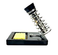 Suporte Para Ferro De Solda + Esponja Vegetal