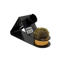Suporte Para Ferro de Solda HSF-20S 21K172 Com Esponja Metálico Hikari Suporte Para Ferro de Solda HSF-20S 21K172 Com Esponja Metálico Hikari