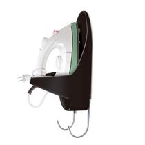 Suporte para Ferro e Tabua de Passar Porta Ferro de Parede Secalux 501110 Preto Suporte para Ferro e Tabua de Passar Porta Ferro de Parede Secalux 501110 Preto