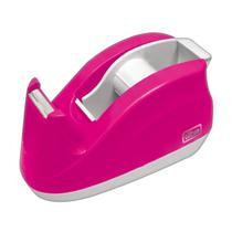 Suporte para Fita Adesiva Escritório Rosa Neon