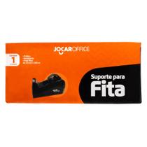 Suporte Para Fita Adesiva Grande Preto - Jocar Office Suporte Para Fita Adesiva Grande Preto - Jocar Office