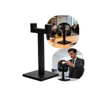 Suporte Para Fone De Ouvido Gamer De Mesa Com Base Estável Design Moderno Para Setup e Home Office - Suporte Para Fone De Ouvido Gamer De Mesa Com Base Estável Design Moderno Para Setup e Home Office -