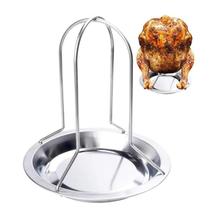 Suporte Para Frango Assado Em Aço Carbono Com Tigela Para Cerveja, Suporte Para Frango, Peru,