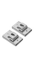 Suporte Para Frente da Churrasqueira Inox 7cm Kit C/3 Suporte Para Frente da Churrasqueira Inox 7cm Kit C/3