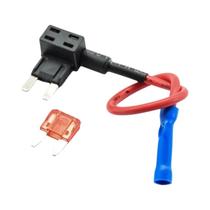 Suporte Para Fusível De Carro 12V 2 Peças Micro Mini Tamanho Padrão Adaptador TAP Piggy Back 10A