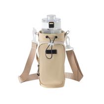 Suporte Para Garrafa De Água, Bolsa Porta-Garrafas Ajustável Saco Impermeável Com Alça De Ombro