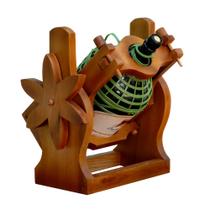 Suporte para Garrafão de Vinho Serve Fácil Madeira Maciça 5L Suporte para Garrafão de Vinho Serve Fácil Madeira Maciça 5L