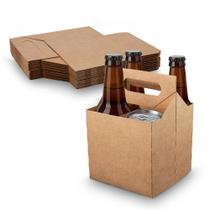 Suporte para garrafas MT Products Brown 4 garrafas 355ml descartáveis x10 Suporte para garrafas MT Products Brown 4 garrafas 355ml descartáveis x10