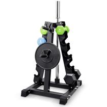 Suporte para Halteres YOLEO 5 Níveis em Estrutura A, Capacidade de 498 kg Suporte para Halteres YOLEO 5 Níveis em Estrutura A, Capacidade de 498 kg