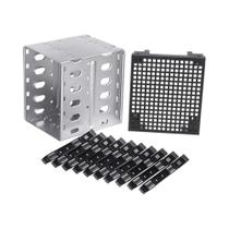 Suporte Para HDD SATA SAS De 5,25 Polegadas, Caixa Para 5 Discos Rígidos De 3,5 Polegadas Com Suporte Para HDD SATA SAS De 5,25 Polegadas, Caixa Para 5 Discos Rígidos De 3,5 Polegadas Com