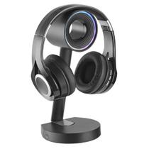 Suporte Para Headset Com Iluminacao RGB Octoo GAME-HEADSET (Preto)