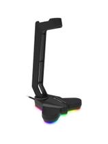 Suporte Para Headset Fortrek Vickers RGB Preto