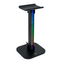 Suporte Para Headset Mancer SH10 RGB USB-C Preto - MCR-SH10-BL01