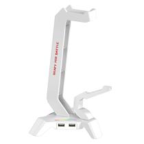Suporte para headset scepter elite rgb redragon branco ha311-w Suporte para headset scepter elite rgb redragon branco ha311-w