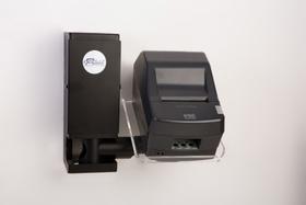 Suporte para Impressora Fiscal com caixa porta fios - Parede - ND005