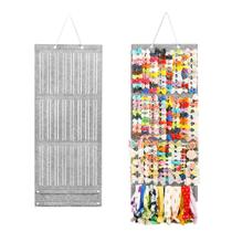 Suporte para laços de cabelo PACMAXI Large Grey 90x38 cm