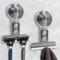 Suporte para Lâmina de Barbear WingWider 2 Unidades em Aço Inoxidável com Fixação de 7 kg Suporte para Lâmina de Barbear WingWider 2 Unidades em Aço Inoxidável com Fixação de 7 kg