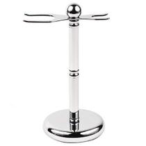 Suporte para lâminas de barbear e lâminas de barbear Parker Deluxe Chrome Suporte para lâminas de barbear e lâminas de barbear Parker Deluxe Chrome