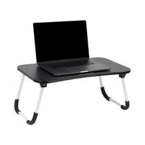 Suporte para laptop Lap Desk Mind Reader, pernas dobráveis, preto
