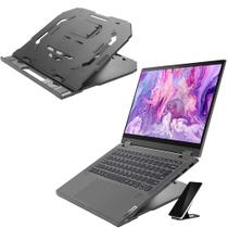 Suporte para laptop Lenovo 2 em 1 ajustável portátil de até 15"