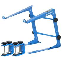 Suporte para laptop ODYSSEY Lstand pro DJ Computer Blue Suporte para laptop ODYSSEY Lstand pro DJ Computer Blue