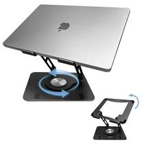 Suporte para laptop sem gaiola, ergonômico, giratório, ajustável, preto Suporte para laptop sem gaiola, ergonômico, giratório, ajustável, preto