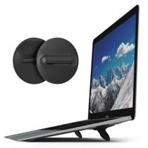 Suporte para laptop Sincetop, portátil, mini dobrável, invisível, pacote com 2 Suporte para laptop Sincetop, portátil, mini dobrável, invisível, pacote com 2