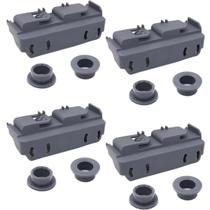 Suporte para lava-louças e kit de rolos xHWser, pacote com 4 unidades para GE Hotpoint