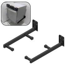 Suporte Para Lava Louças Fixo Parede Robusto Melhor Custo Benefício - Preto