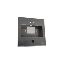 Suporte para Leitor Facial Hikvision Aço Inox Escovado 14X13H - Vitti