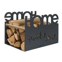 Suporte Para Lenha - Cesto Para Lenha - Porta Lenhas Metal