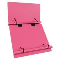 Suporte Para Livro Duplo Resistente Ergonômico Rosa Suporte Para Livro Duplo Resistente Ergonômico Rosa