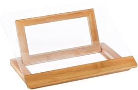 Suporte para livros de receitas Lipper International 8815 Bamboo Wood