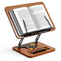 Suporte para Livros OPTIXCELL Giratório 360 com Altura e Ângulo Ajustáveis Suporte para Livros OPTIXCELL Giratório 360 com Altura e Ângulo Ajustáveis