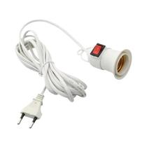 Suporte Para Luz De Plantas Internas E27 2.3M Com Interruptor Liga/Desliga Cabo EU US Para Lâmpada Suporte Para Luz De Plantas Internas E27 2.3M Com Interruptor Liga/Desliga Cabo EU US Para Lâmpada