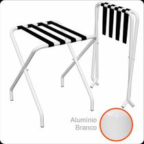 Suporte para Mala Alumínio Branco