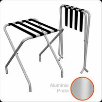 Suporte para Mala Alumínio Prata