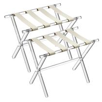 Suporte para malas Sumerflos em acrílico dobrável 43 x 68 x 57 cm, 45 kg