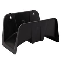 Suporte para Mangueira de Jardim Fixação na Parede Preto