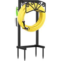 Suporte para mangueira de jardim TomCare em metal reforçado 160 pés Suporte para mangueira de jardim TomCare em metal reforçado 160 pés