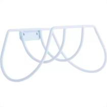 Suporte Para Mangueira Duler Meia Lua Epox Branco Suporte Para Mangueira Duler Meia Lua Epox Branco