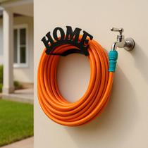 Suporte Para Mangueira Fixo Parede Em Aço Modelo Home Organizador Jardim Quintal Área Externa Resistente Decorativo Suporte Para Mangueira Fixo Parede Em Aço Modelo Home Organizador Jardim Quintal Área Externa Resistente Decorativo